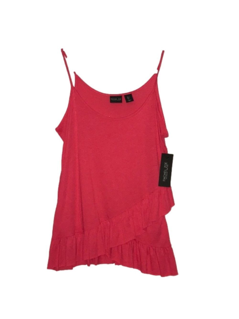 Rachel Zoe Ruffled Tank Top